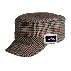 Conner Poly Cotton Military Tweed Cap