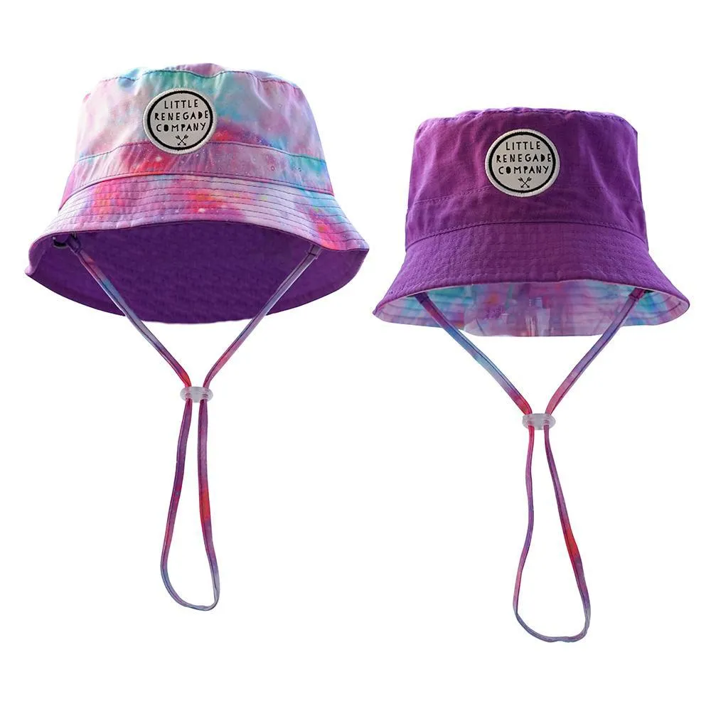 Cotton Candy Reversible Bucket Hat