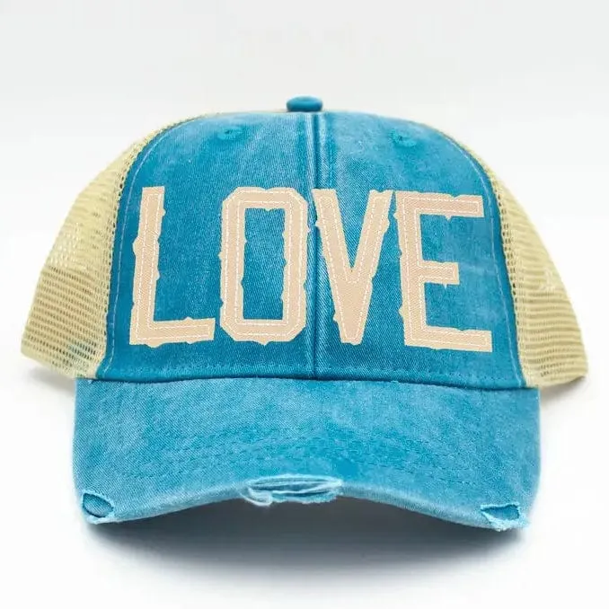 Cotton Mule Love Trucker Hat