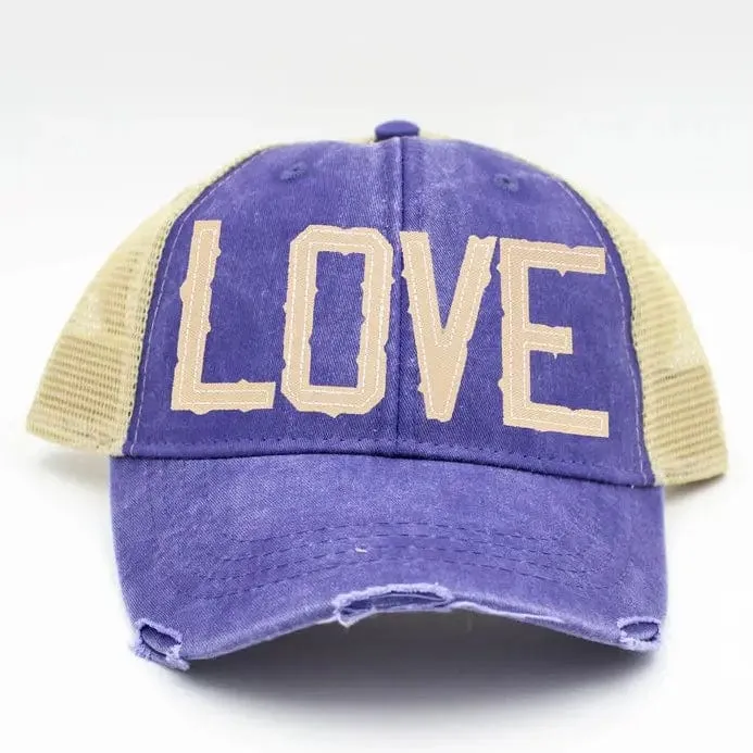 Cotton Mule Love Trucker Hat