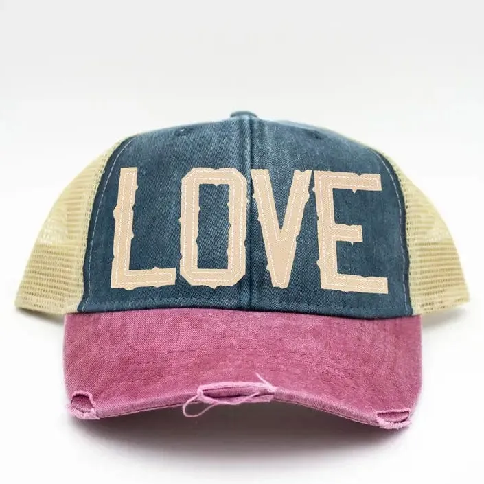 Cotton Mule Love Trucker Hat