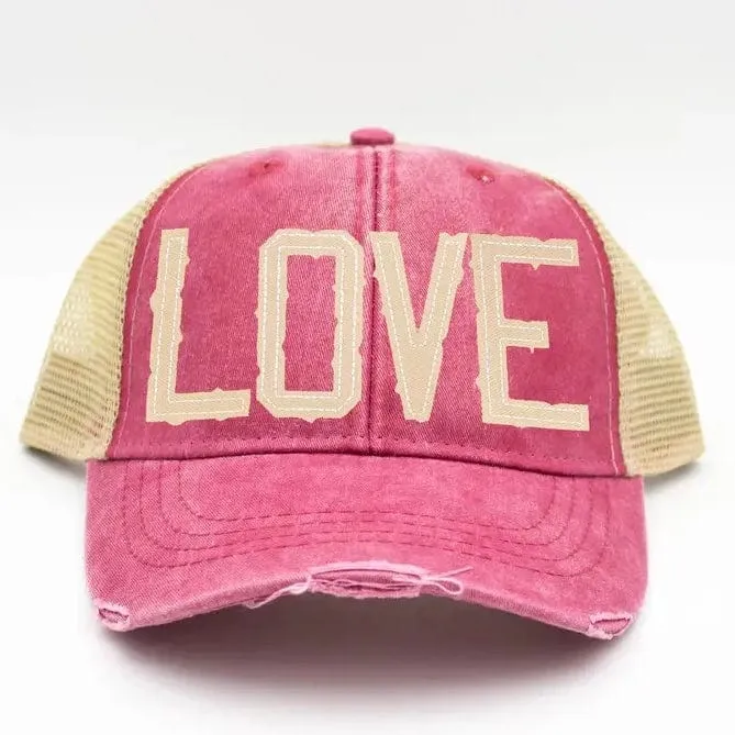 Cotton Mule Love Trucker Hat
