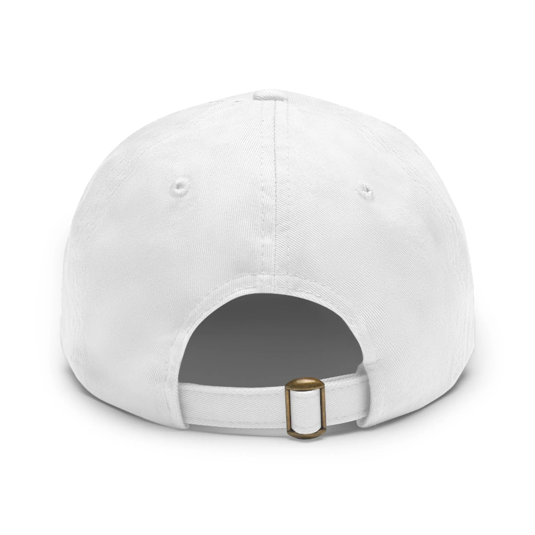 Dad Hat with Sober Visionz Leather Patch (Rectangle)
