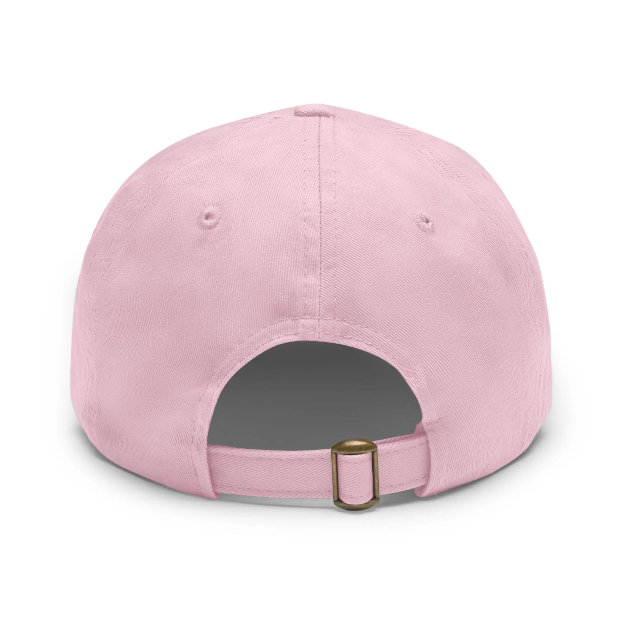 Dad Hat with Sober Visionz Leather Patch (Rectangle)