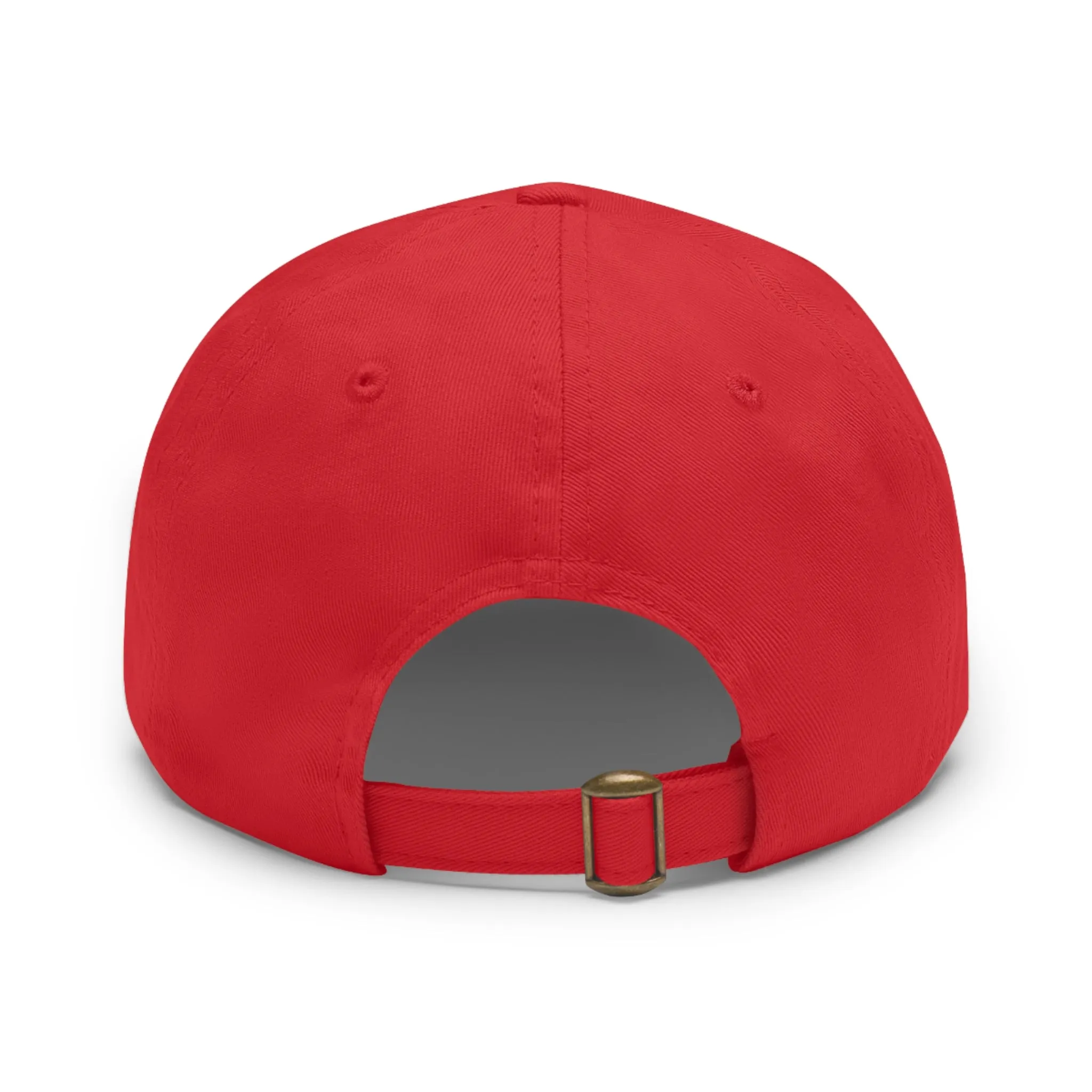 Dad Hat with Sober Visionz Leather Patch (Rectangle)