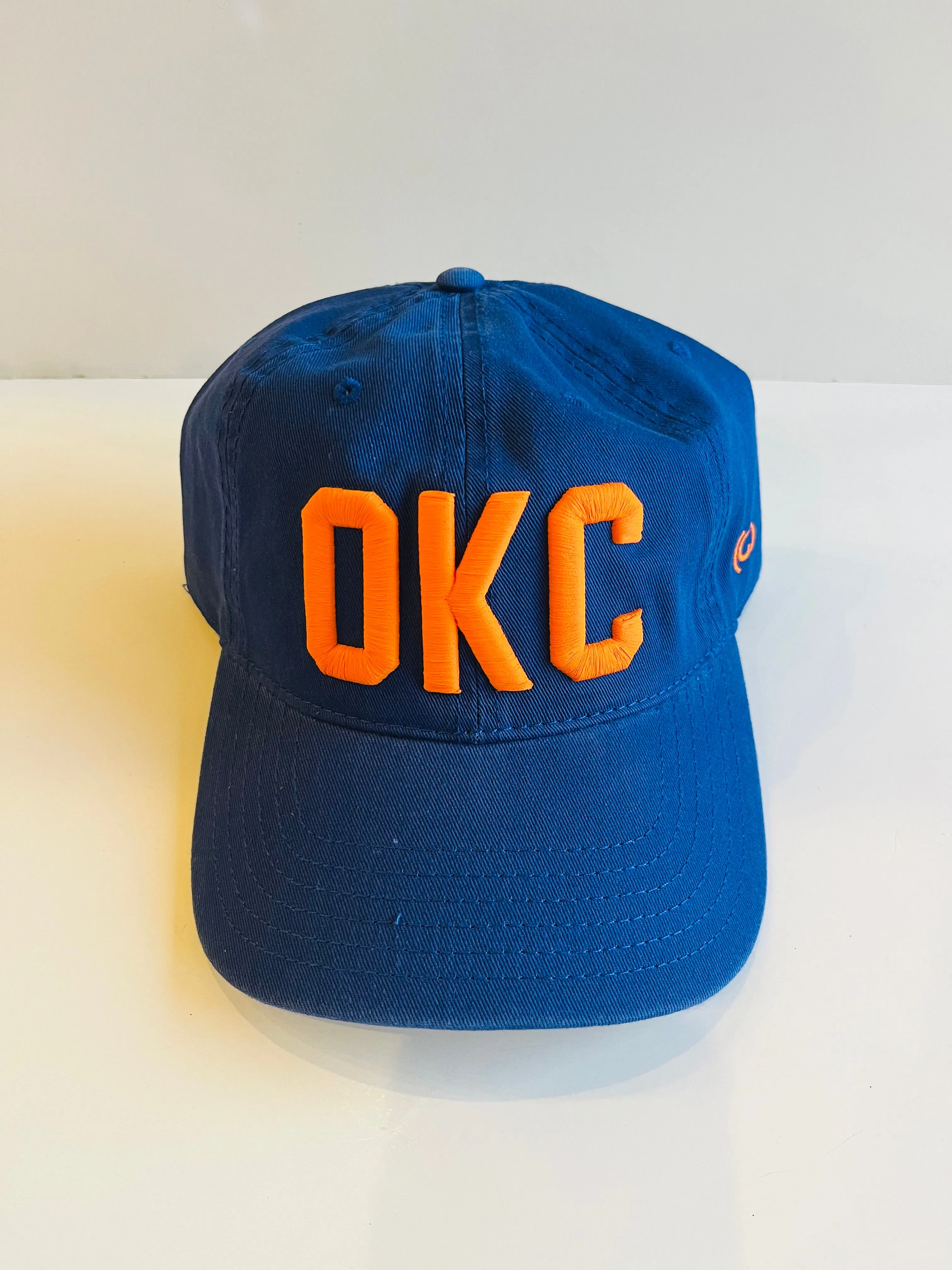 Dad Hats - OKC Blue Cotton Hat
