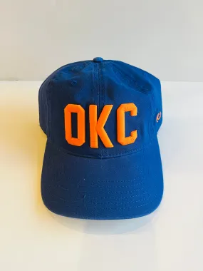 Dad Hats - OKC Blue Cotton Hat