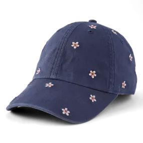 Daisy Ditsy Pattern Chill Cap - Darkest Blue