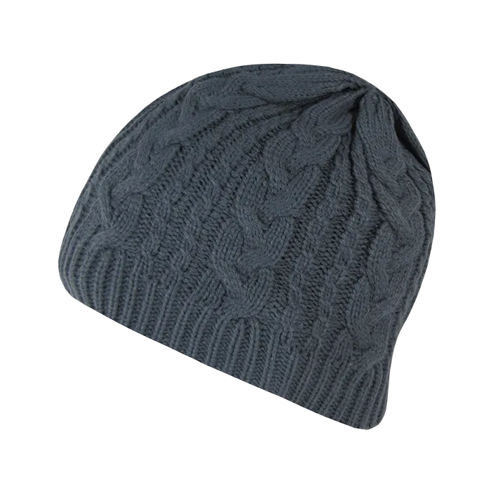 Decky 634 - Braidy Knit Beanie, Knit Cap