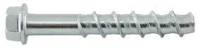 DeWALT Screw-Bolt  PFM1411240 Screw Anchor, 3/8 in Dia, 3 in L, Carbon Steel, Zinc :BX50: QUANTITY: 1