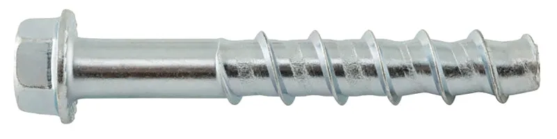 DeWALT Screw-Bolt  PFM1411240 Screw Anchor, 3/8 in Dia, 3 in L, Carbon Steel, Zinc :BX50: QUANTITY: 1