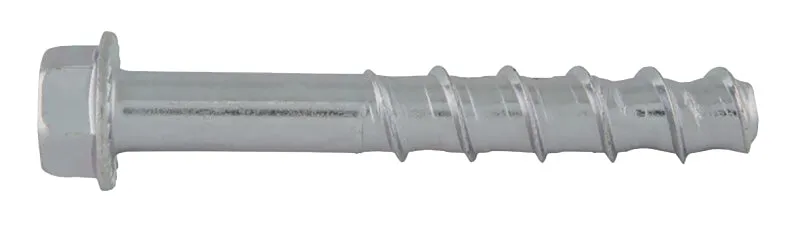 DeWALT Screw-Bolt  PFM1411420 Screw Anchor, 1/2 in Dia, 4 in L, Carbon Steel, Zinc :BX50: QUANTITY: 1