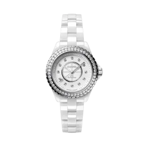 Diamonds J12 Ceramic Watch Womens Watchs Designer Quartz Fritillaria dial 33 mm for woman Counter Official Replica Lady writewatch ladies Senior gift 0012