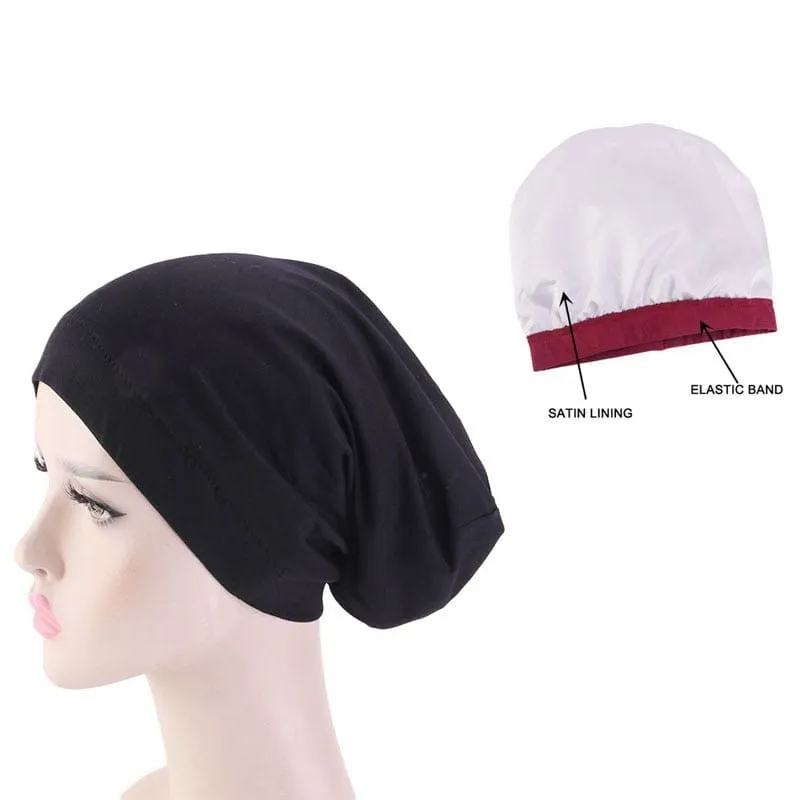Double Layer Cotton Chemo Beanie