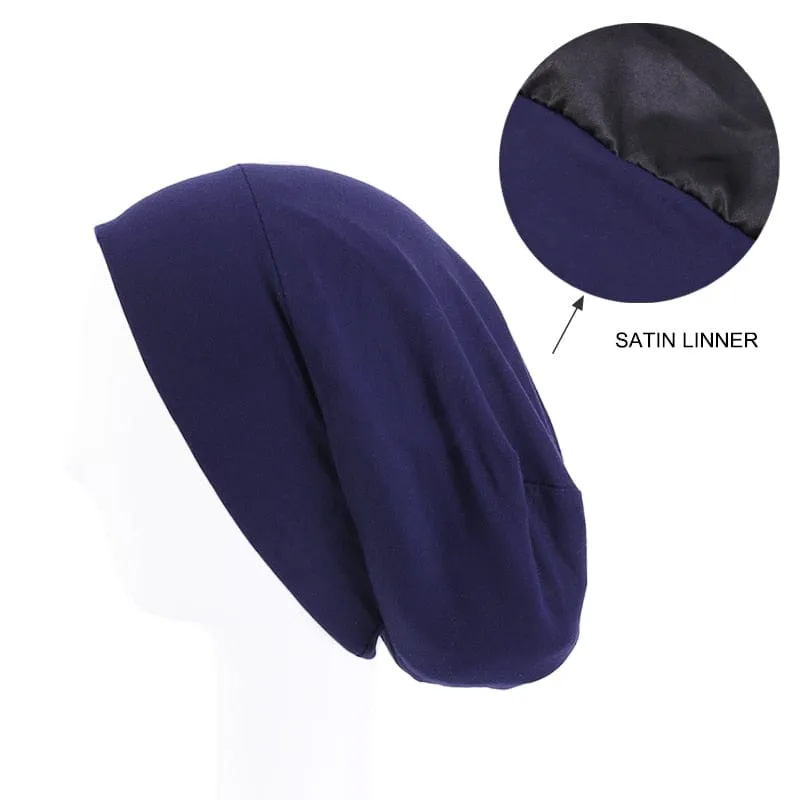 Double Layer Cotton Chemo Beanie