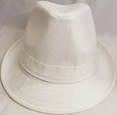 Earl II -- Unisex Cotton Fedora