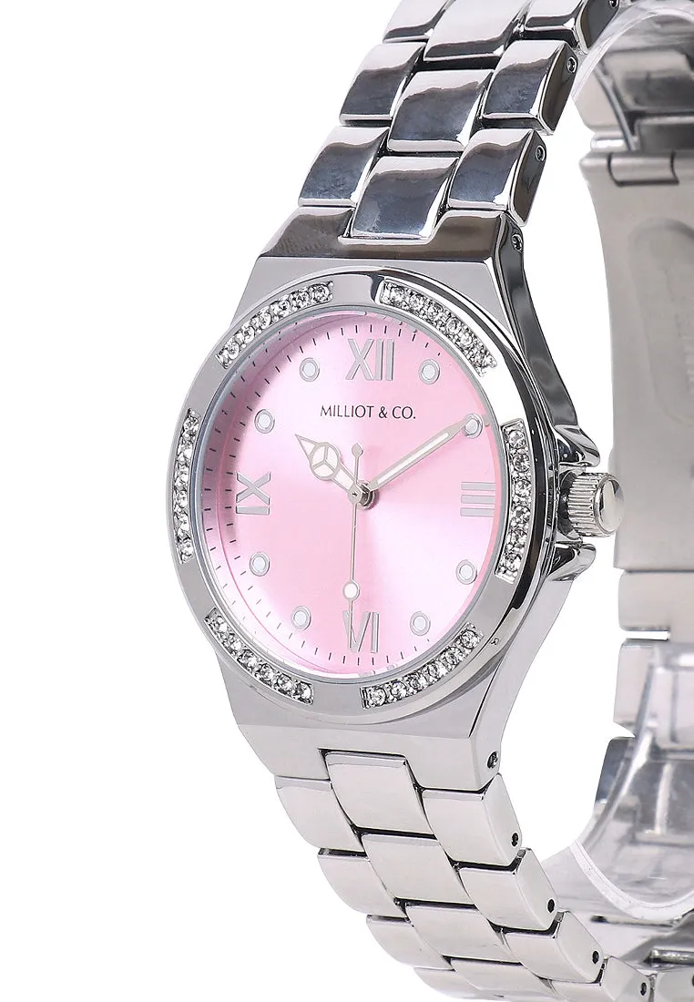 Elle Silver  Metal  Watch (Silver)
