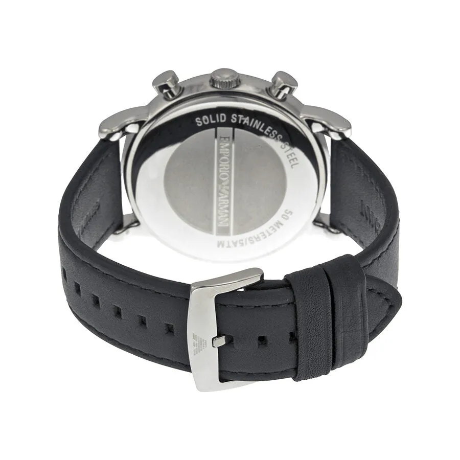 Emporio Armani  Classic Chronograph Black Dial Men's Watch AR1828