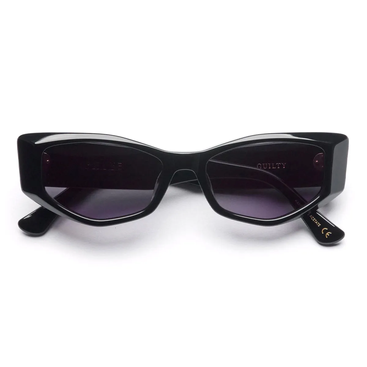 Epokhe - Guilty Sunglasses Black Polished/Black