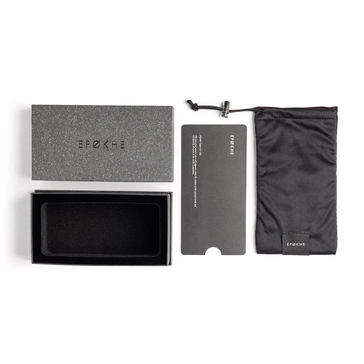 Epokhe - Guilty Sunglasses Black Polished/Black