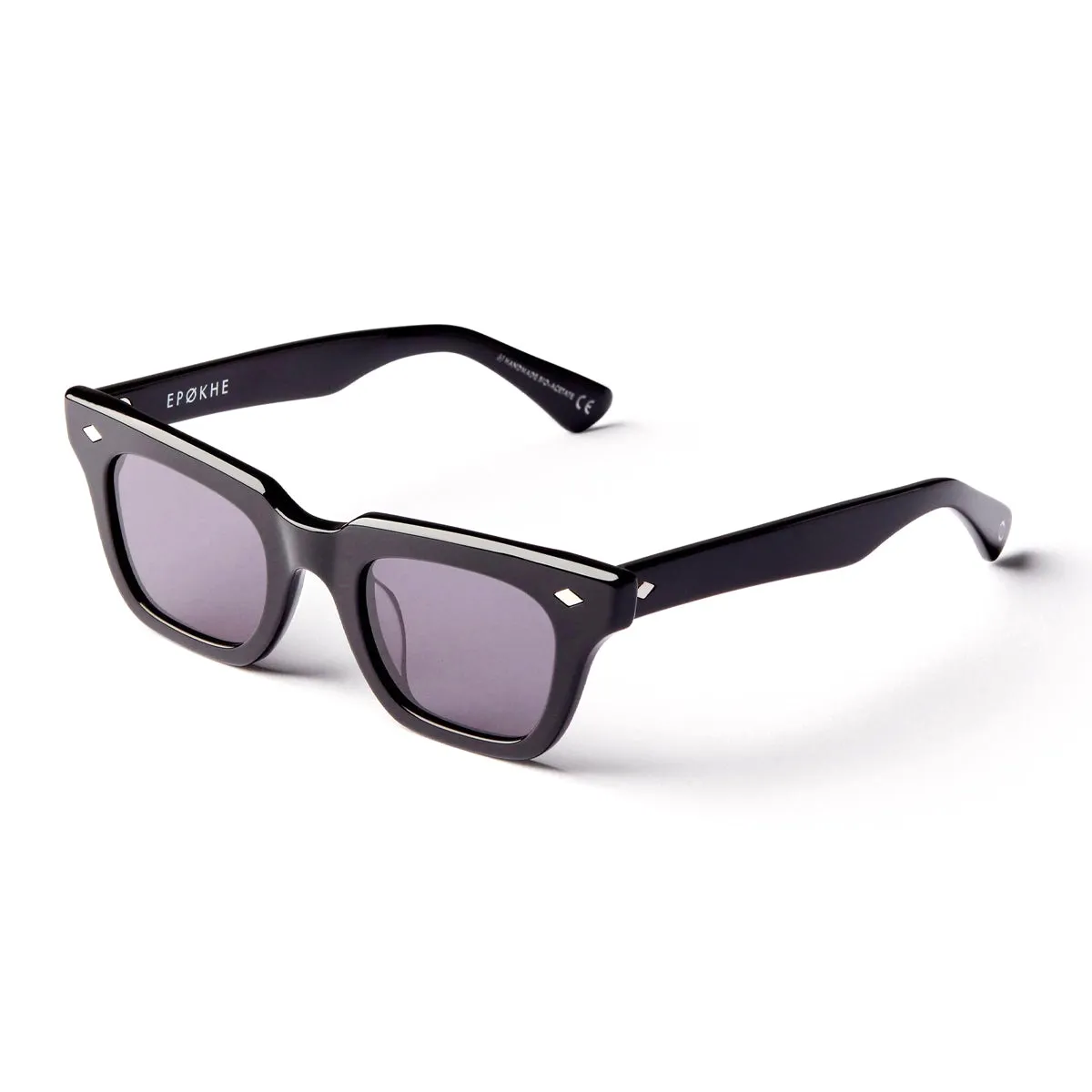 Epokhe - Stereo Sunglasses Black Polished/Black