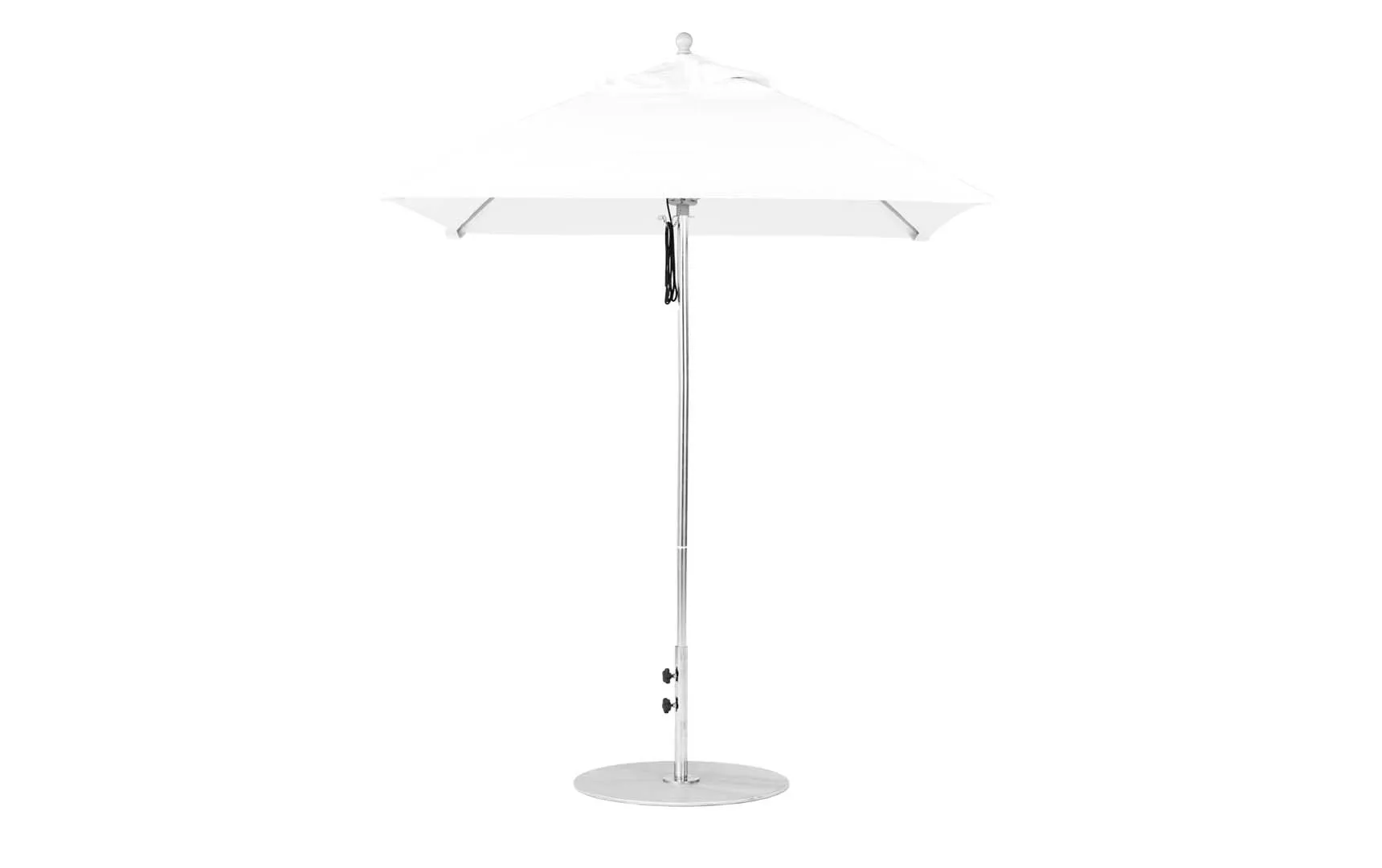 Essential Fiberglass Umbrella - 6.5' Square Pulley