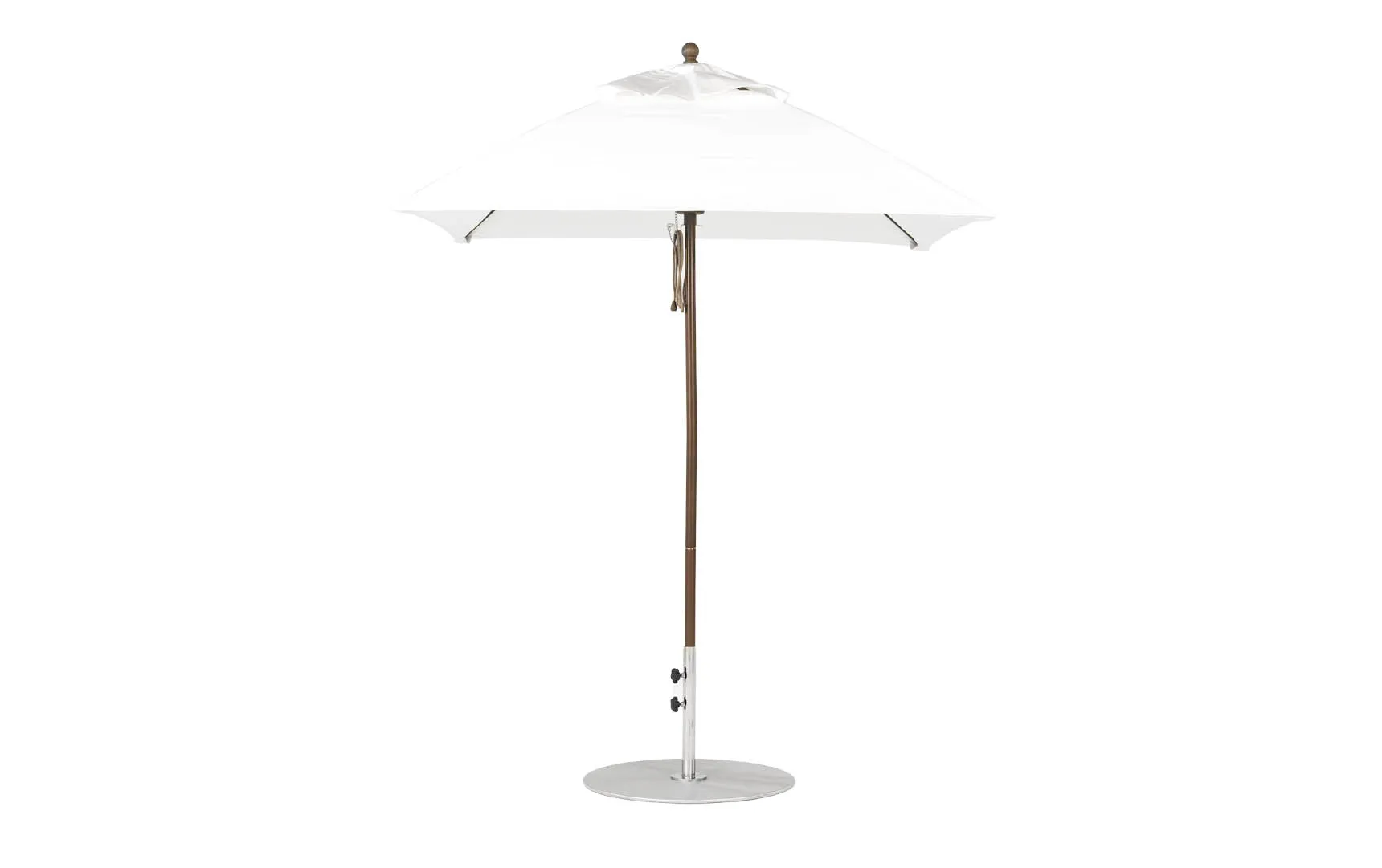 Essential Fiberglass Umbrella - 6.5' Square Pulley