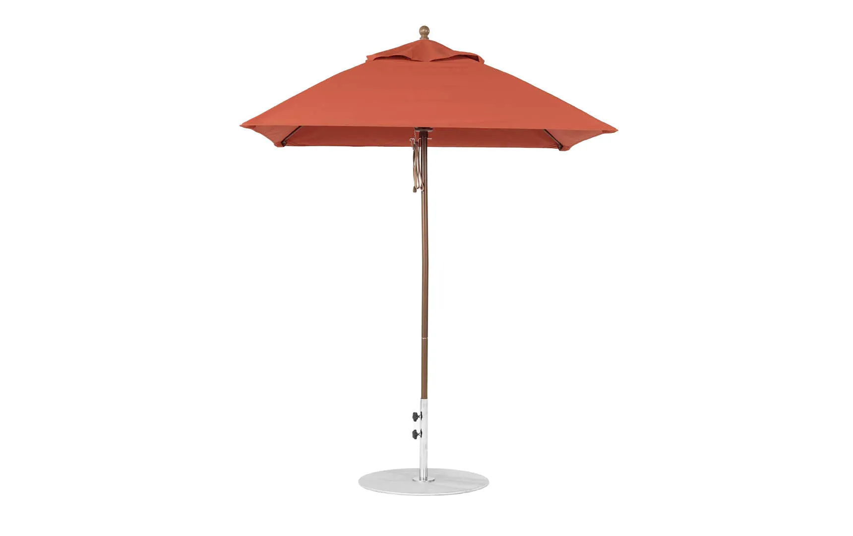 Essential Fiberglass Umbrella - 6.5' Square Pulley