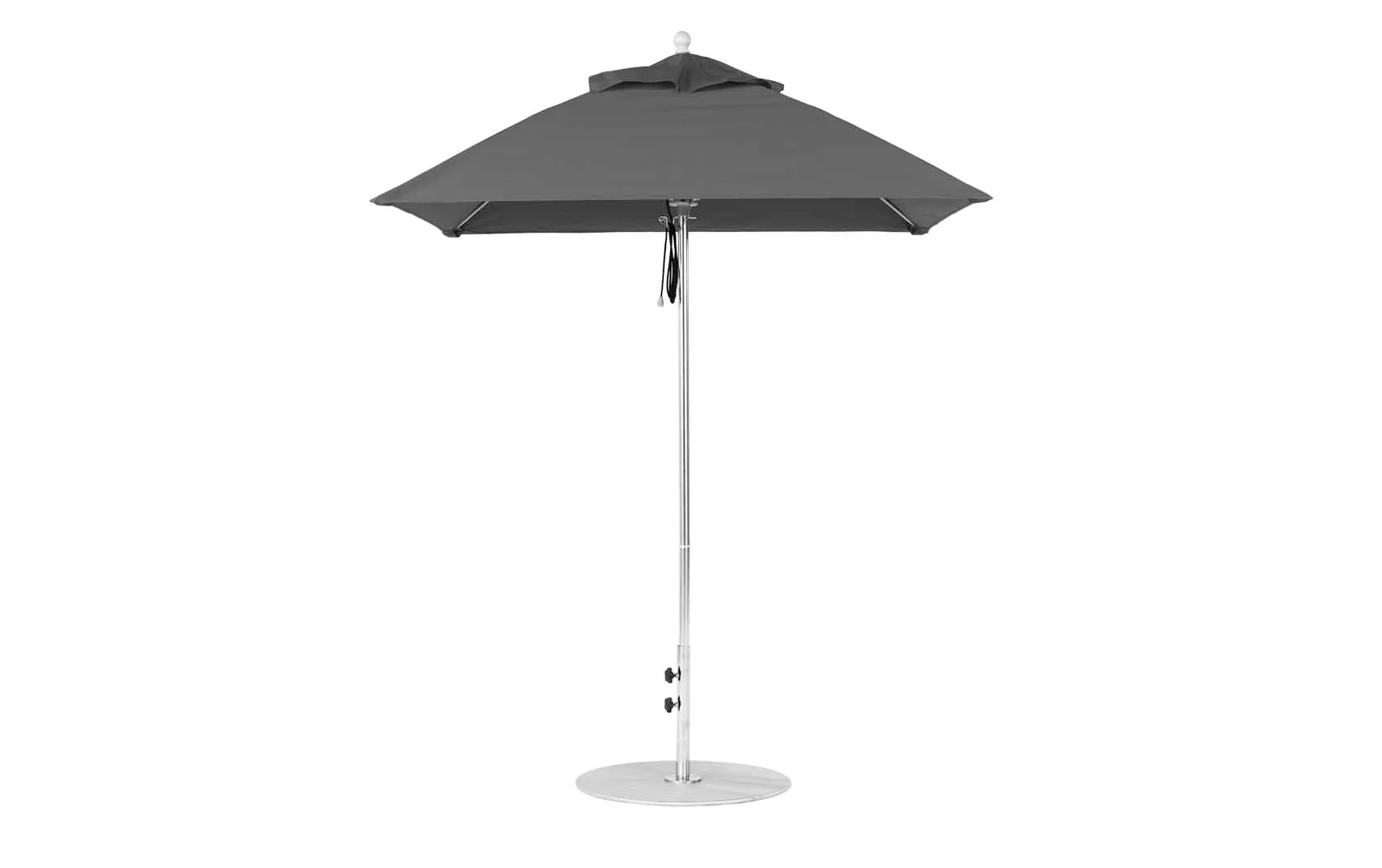 Essential Fiberglass Umbrella - 6.5' Square Pulley