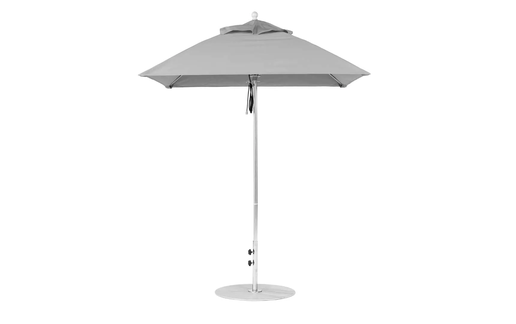 Essential Fiberglass Umbrella - 6.5' Square Pulley
