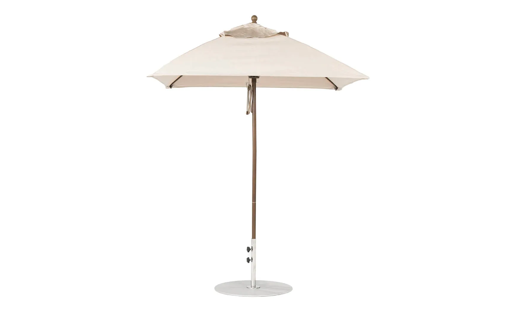 Essential Fiberglass Umbrella - 6.5' Square Pulley