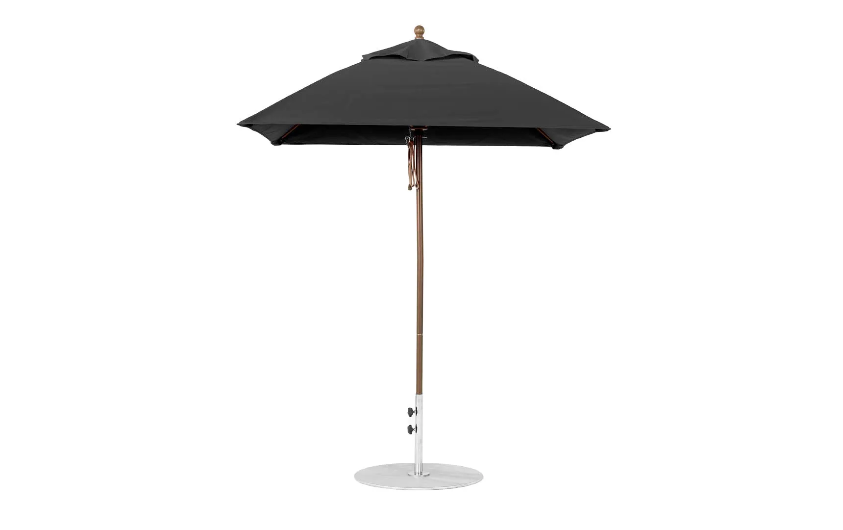 Essential Fiberglass Umbrella - 6.5' Square Pulley