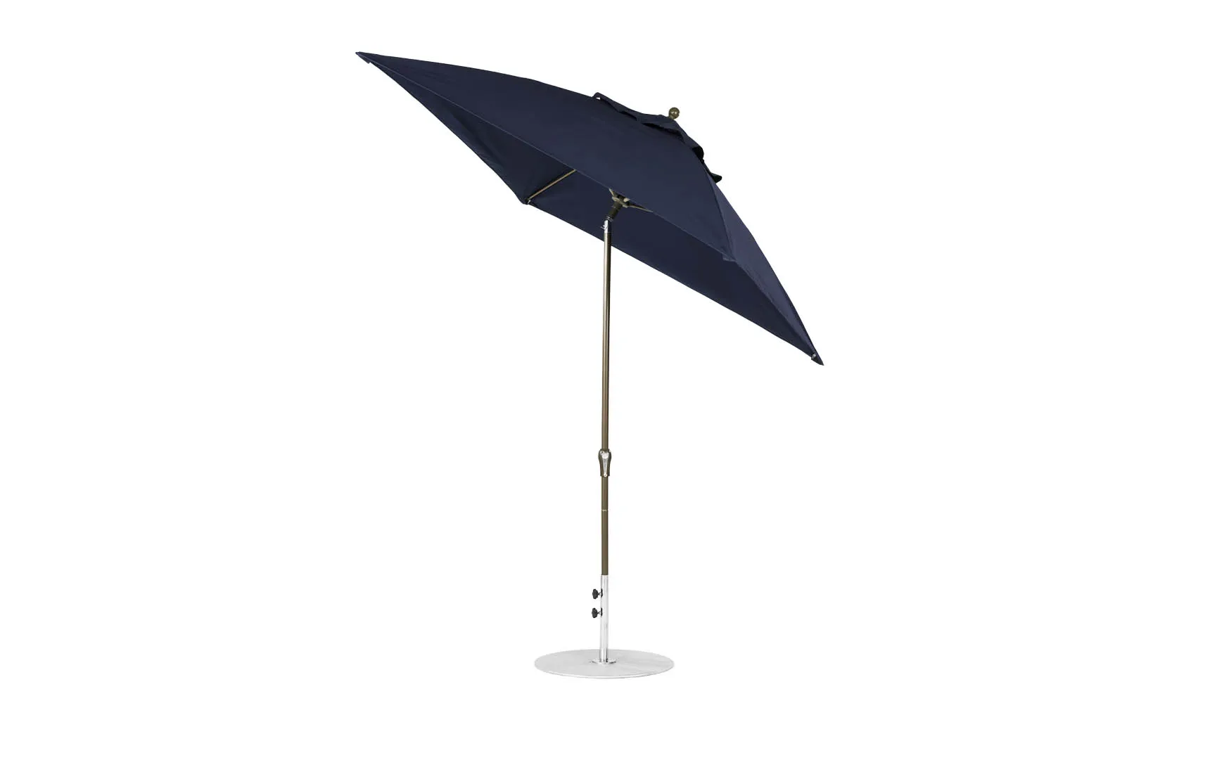 Essential Fiberglass Umbrella - 7.5' Square Crank Auto Tilt