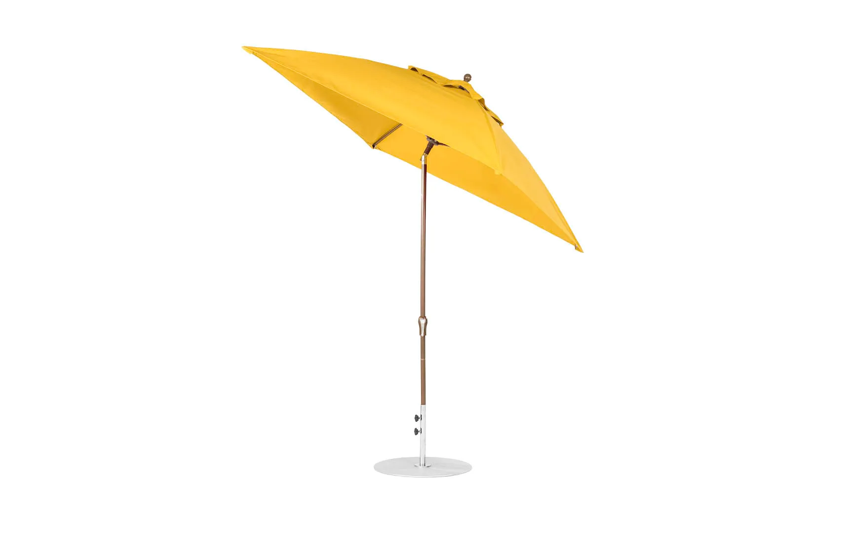Essential Fiberglass Umbrella - 7.5' Square Crank Auto Tilt