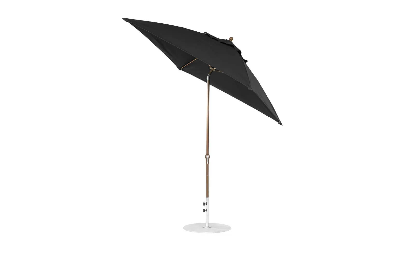 Essential Fiberglass Umbrella - 7.5' Square Crank Auto Tilt