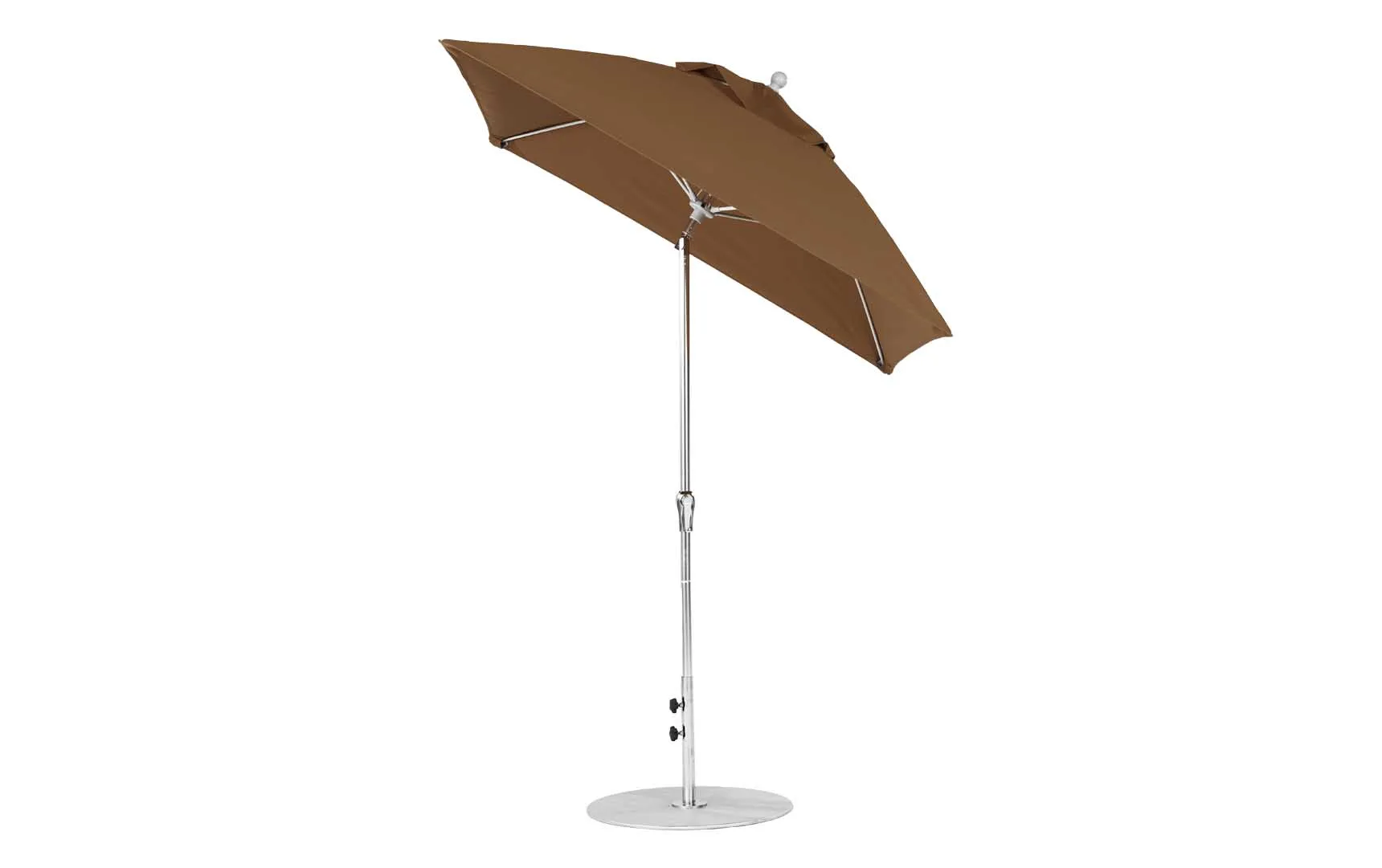 Essential Fiberglass Umbrella - 7.5' Square Crank Auto Tilt