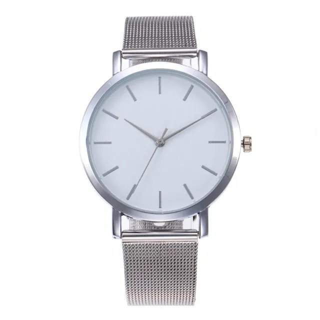 Fashion Women Watches Simple Romantic Rose Gold Strap Watch Women's Wrist Watch Ladies watch relogio feminino zegarek damski