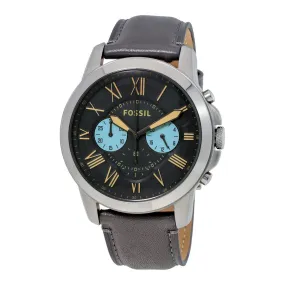 Fossil Grant Gunmetal Dial Men's Chronograph Watch FS5183
