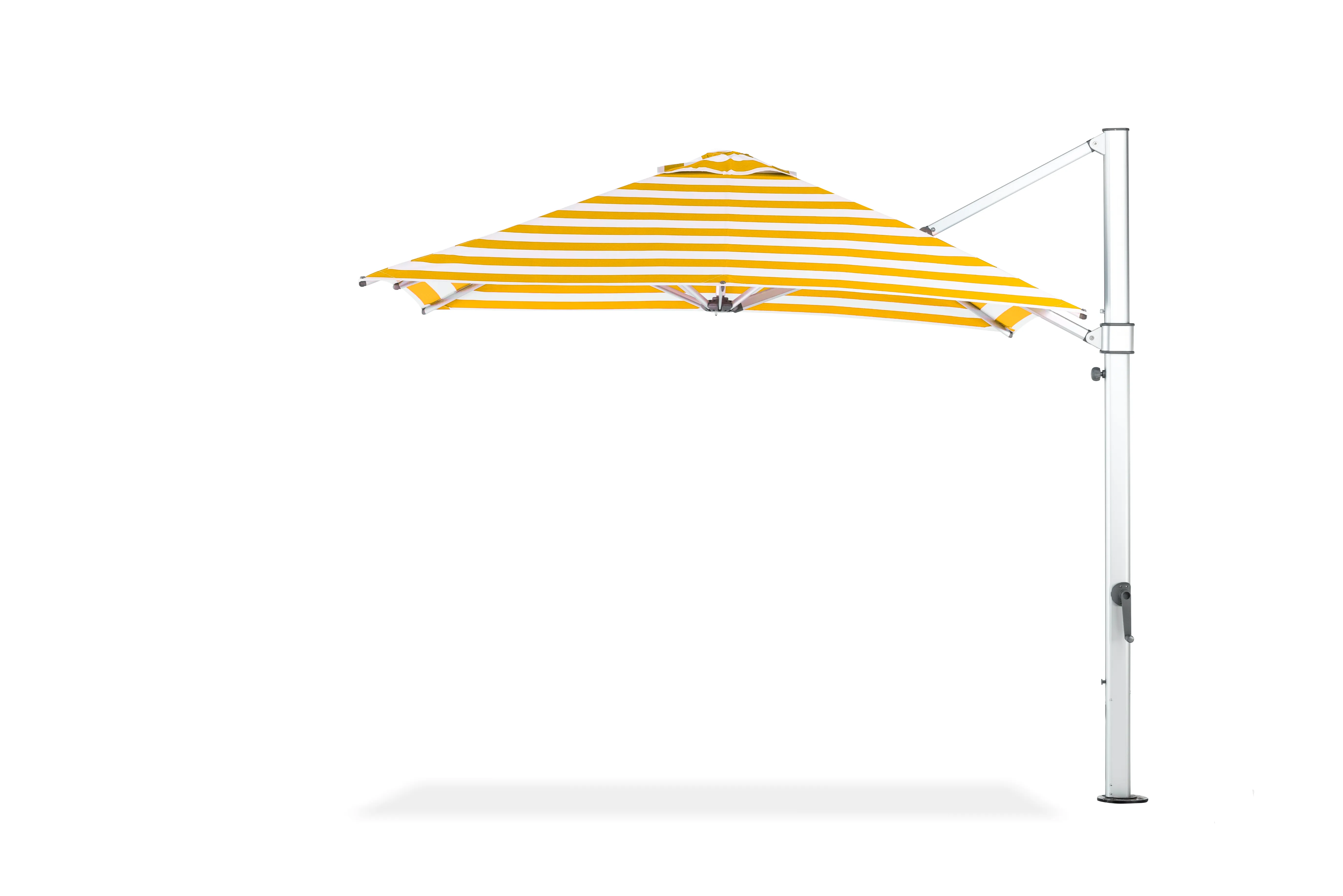 Frankford Aurora 9 Foot Square Cantilever Umbrella