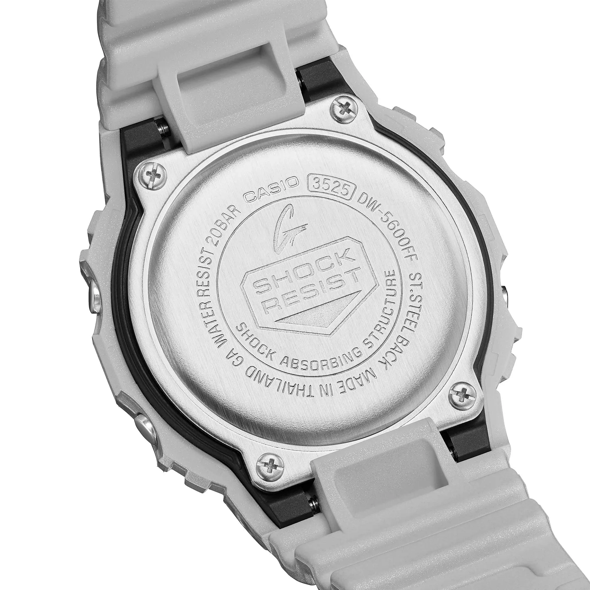 G-Shock Metallic Silver Forgotten Future - DW5600FF-8D