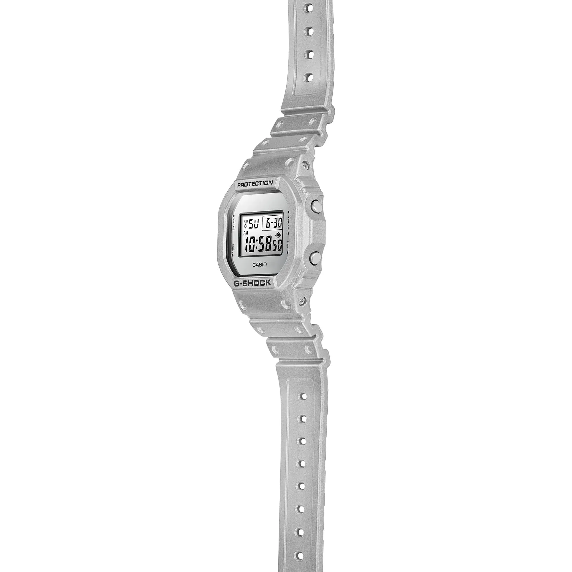 G-Shock Metallic Silver Forgotten Future - DW5600FF-8D