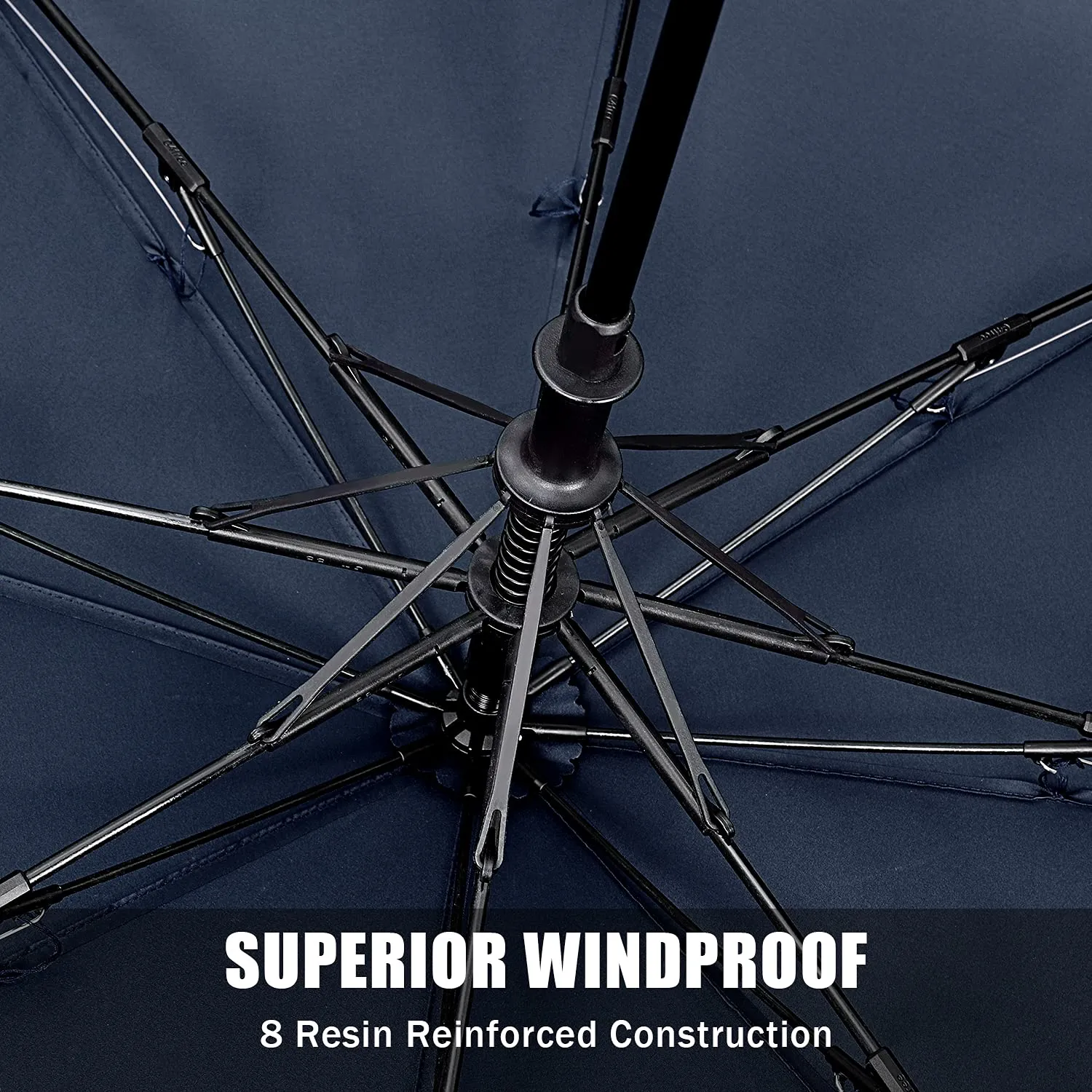 G4Free 62 Inch Portable Automatic Open Oversize Vented Double Canopy Umbrellas