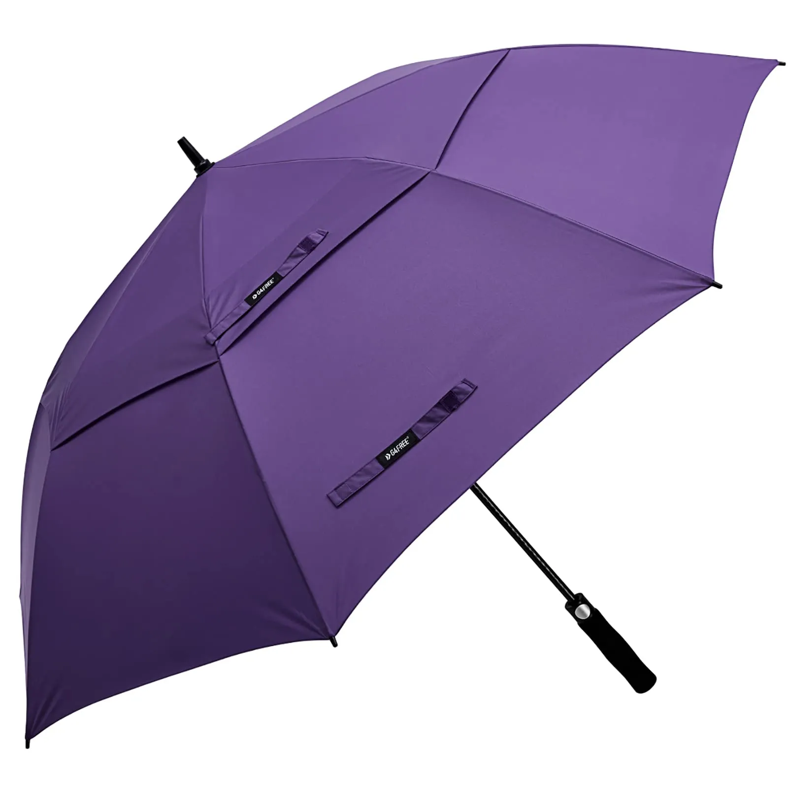G4Free Automatic Open Golf Umbrella Double Canopy Vented Stick Umbrellas