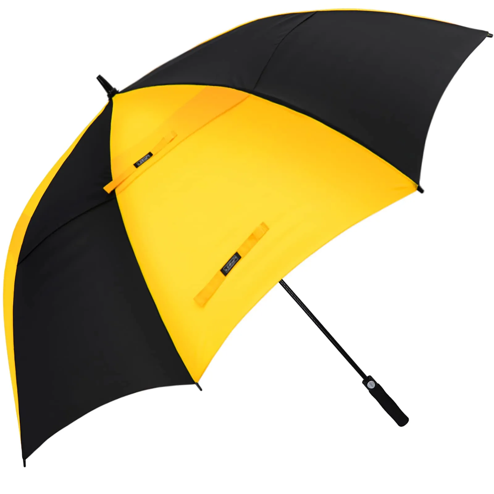 G4Free Automatic Open Golf Umbrella Double Canopy Vented Stick Umbrellas