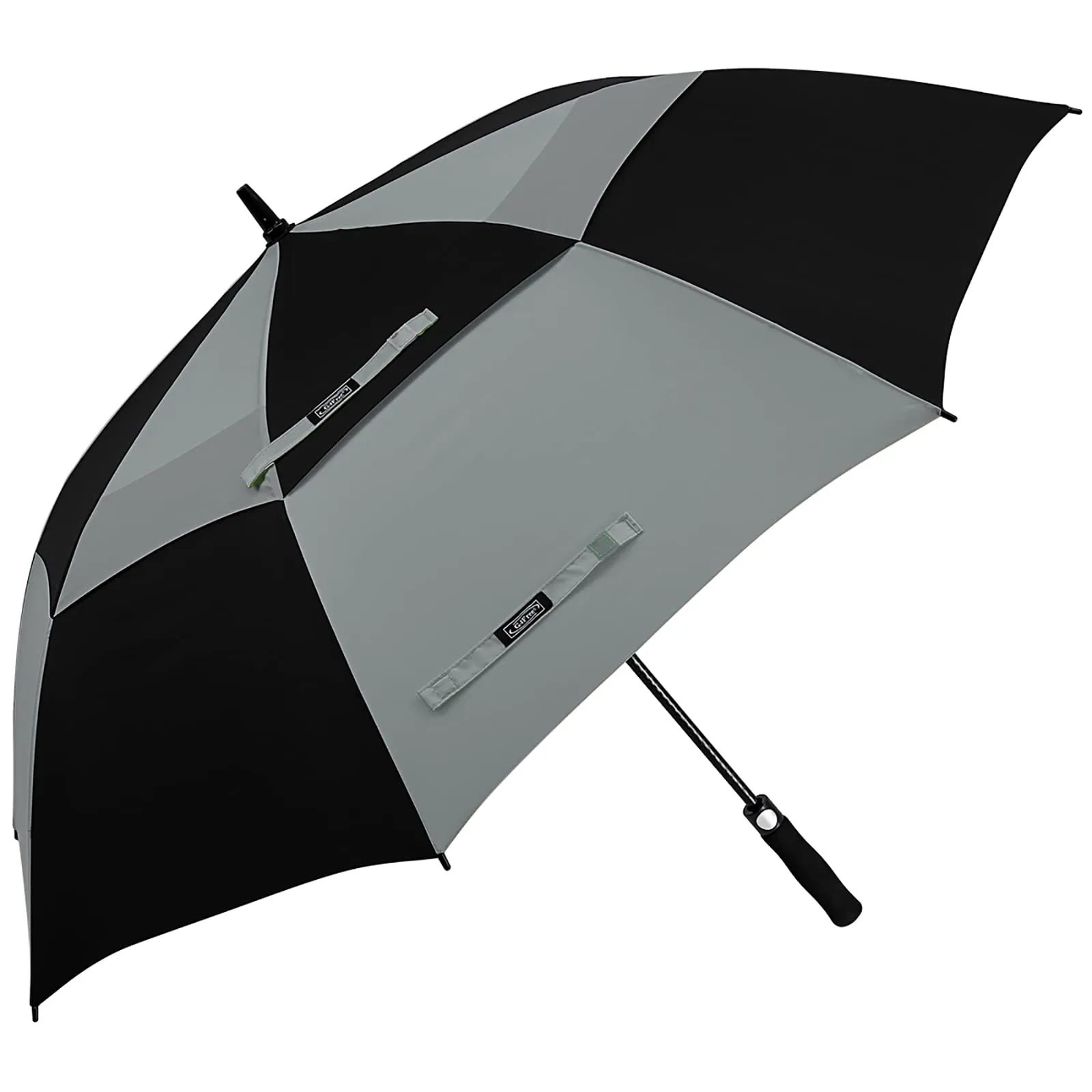 G4Free Automatic Open Golf Umbrella Double Canopy Vented Stick Umbrellas