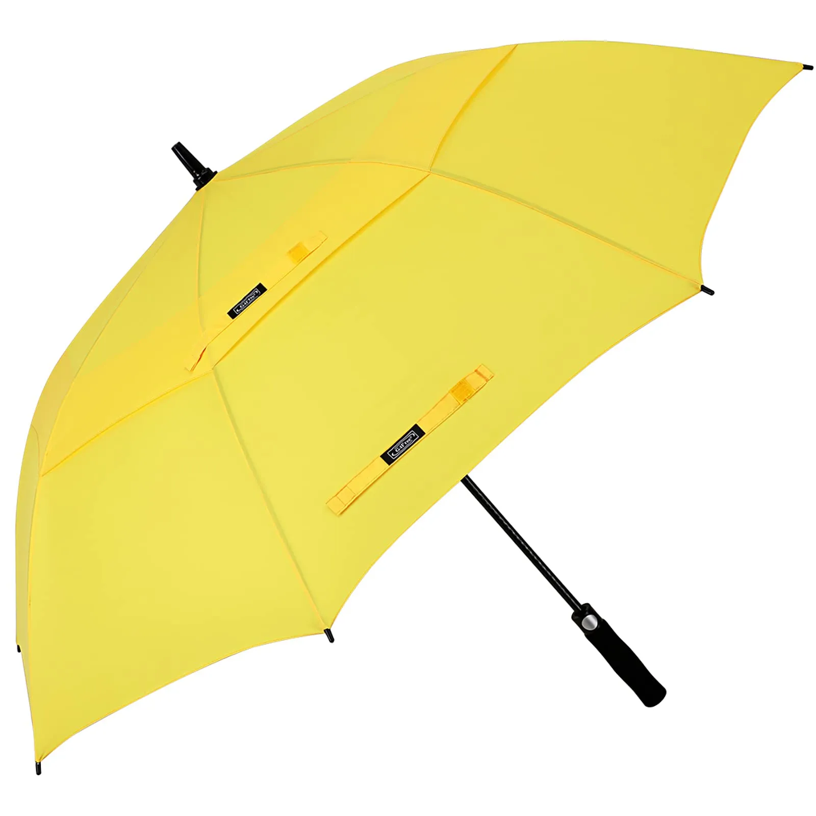G4Free Automatic Open Golf Umbrella Double Canopy Vented Stick Umbrellas