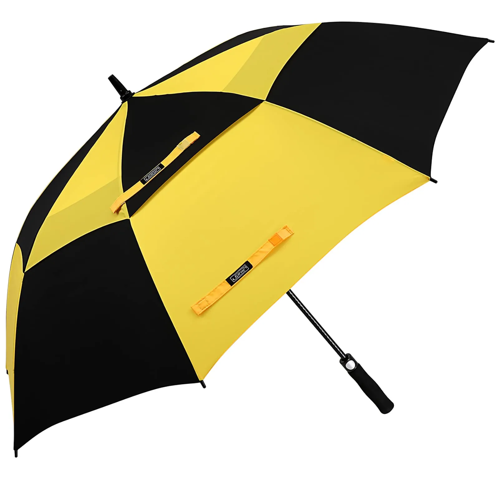 G4Free Automatic Open Golf Umbrella Double Canopy Vented Stick Umbrellas