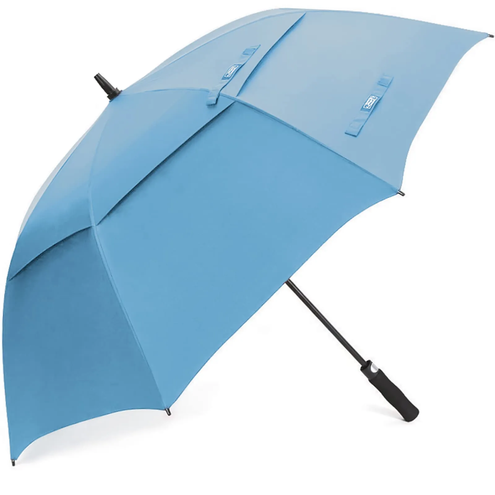 G4Free Automatic Open Golf Umbrella Double Canopy Vented Stick Umbrellas