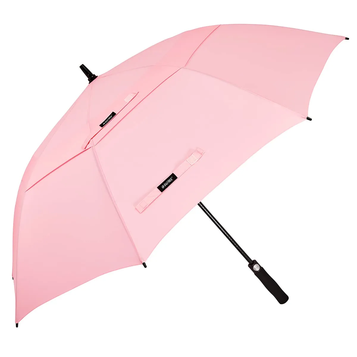 G4Free Automatic Open Golf Umbrella Double Canopy Vented Stick Umbrellas