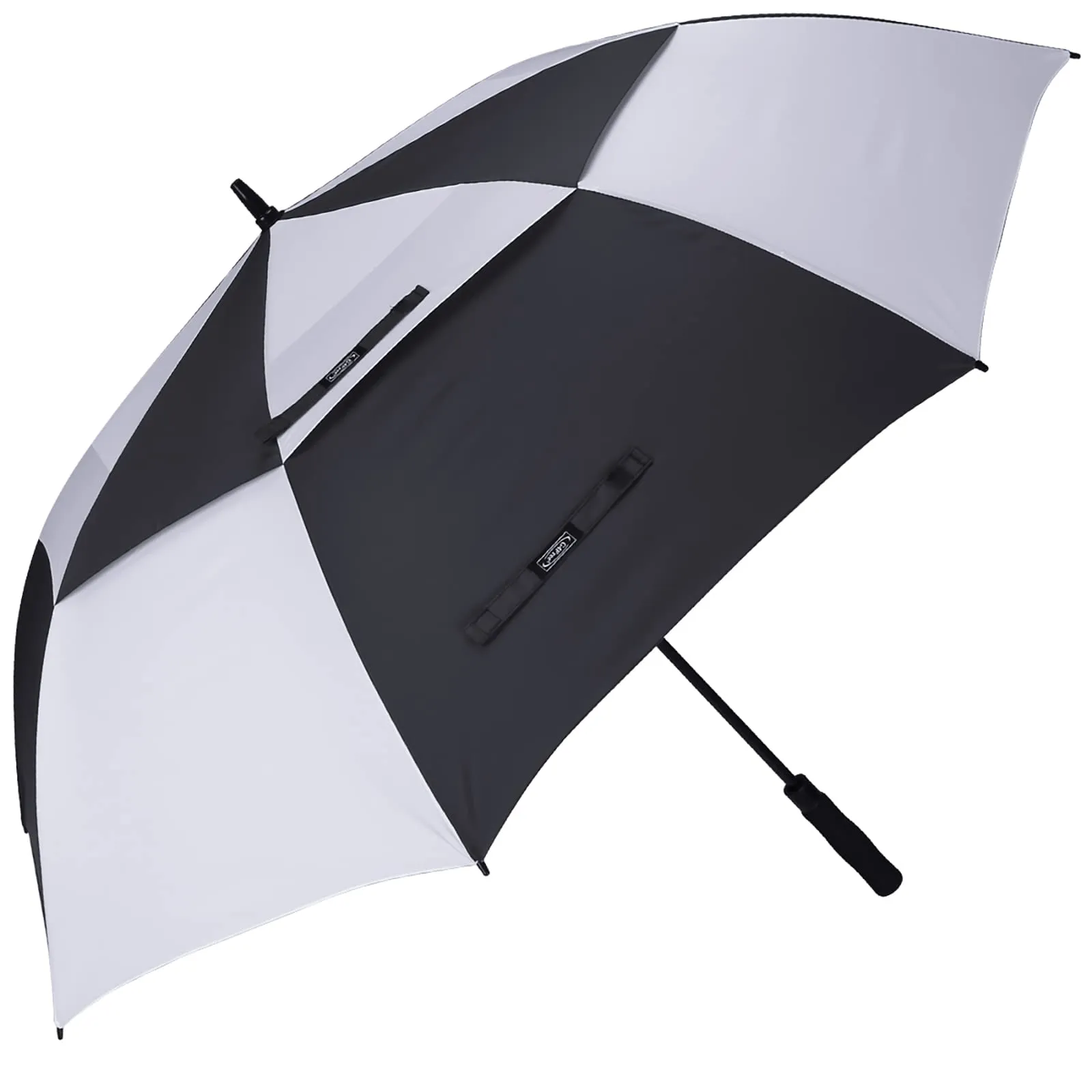 G4Free Automatic Open Golf Umbrella Double Canopy Vented Stick Umbrellas